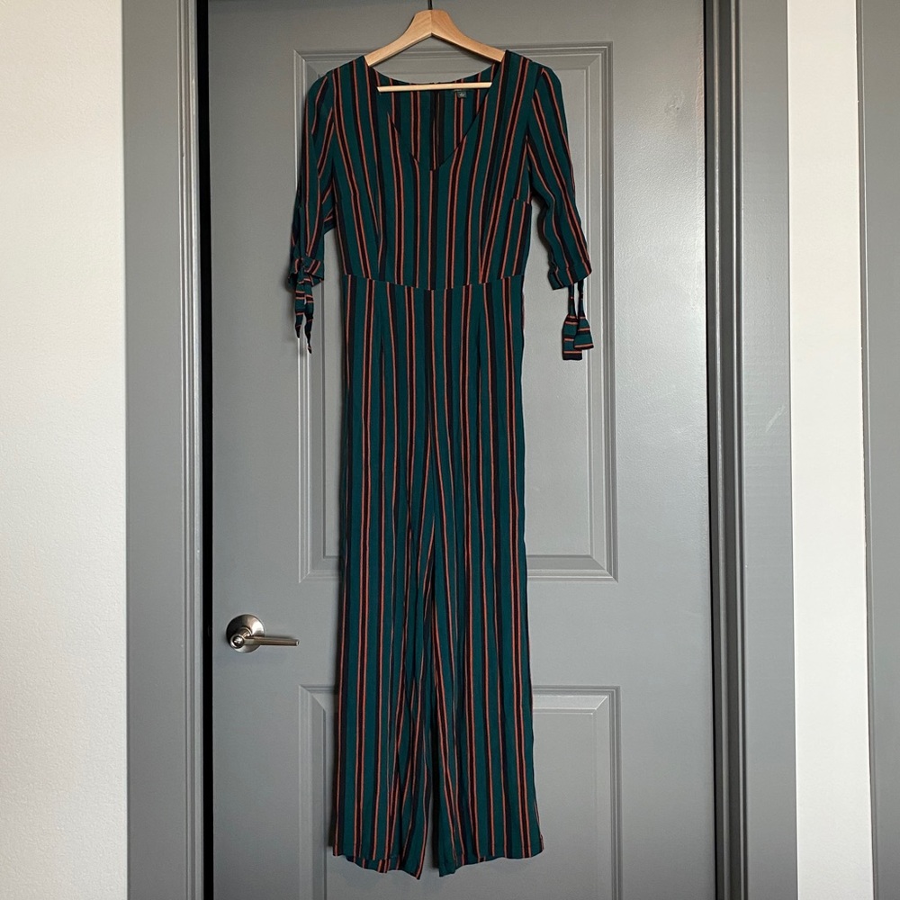 Striped jumpsuit